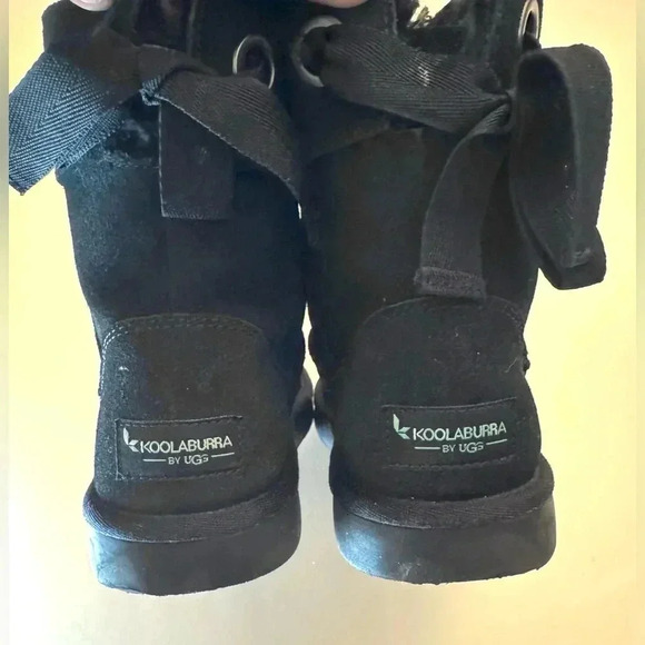Koolaburra by Ugg Toddler & Big Girls Andrah Bow Boots Size- 3 - Picture 7 of 10